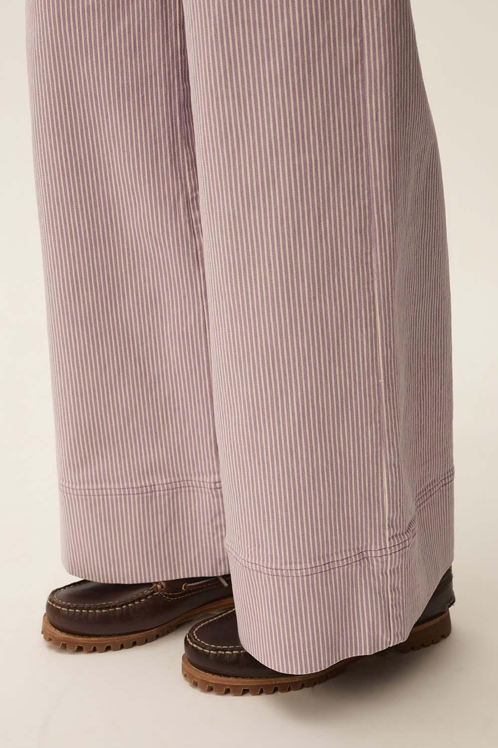 Des Petit Hauts Pantalon Lara Creme/Lavande