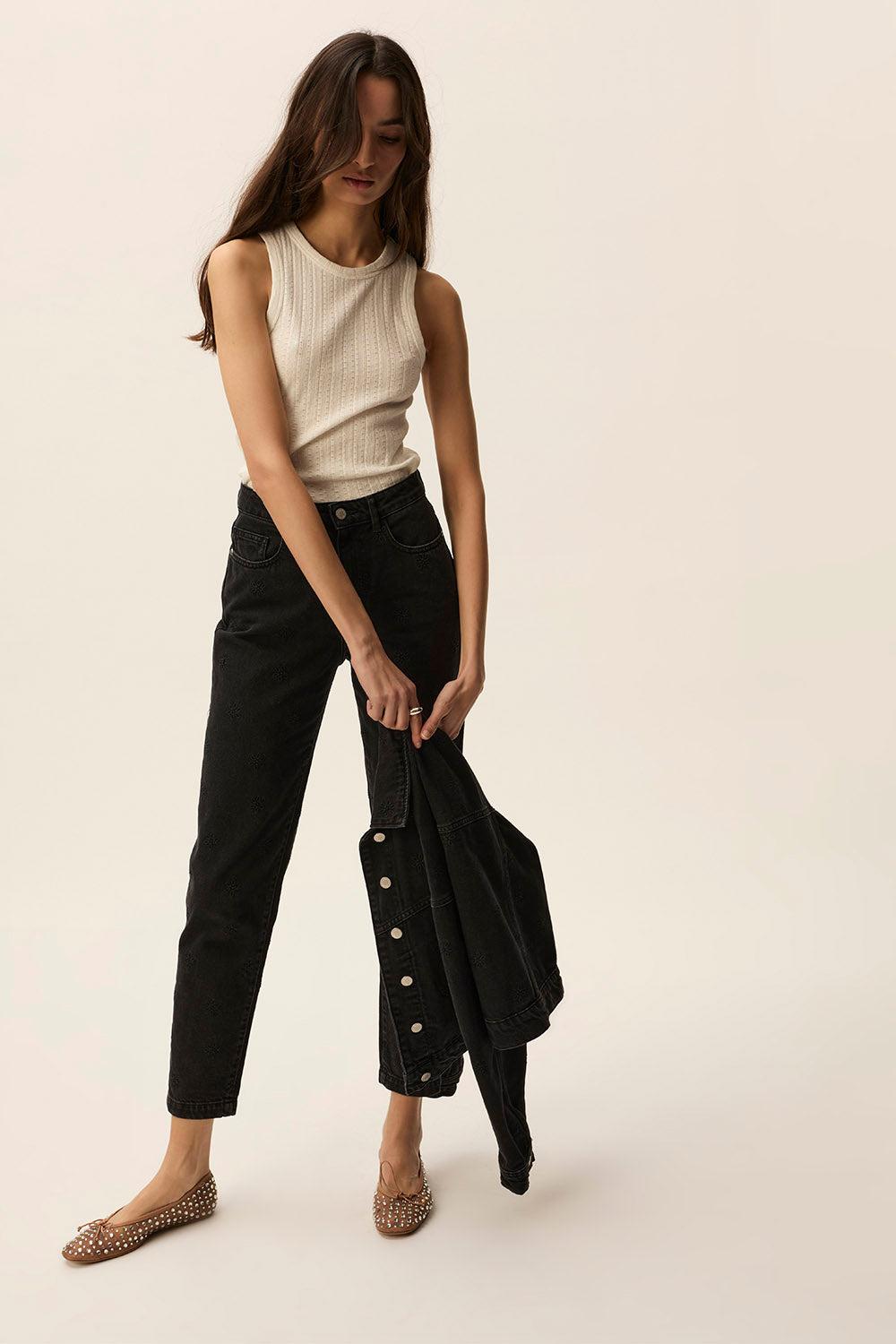 Des Petit Hauts Pantalon Louisette Dark