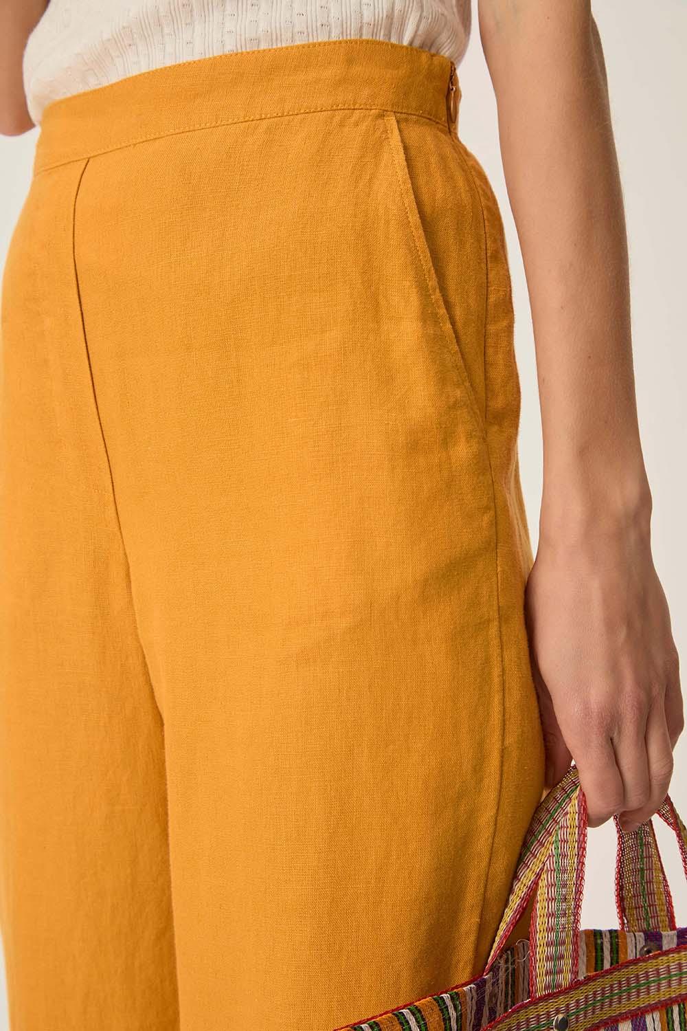 Des Petit Hauts Pantalon Roberti Tournesol