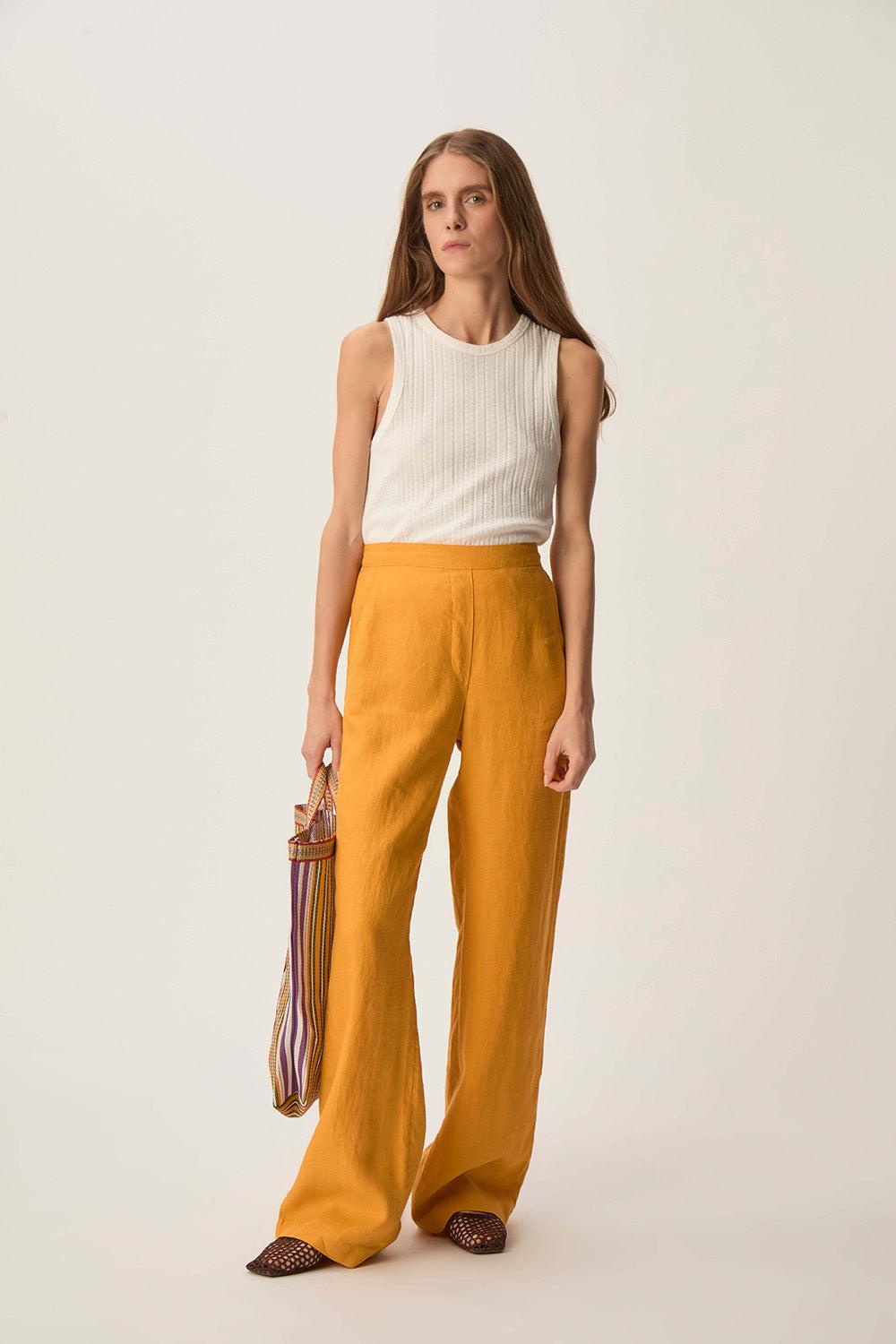 des petit hauts Pantalon Roberti Tournesol