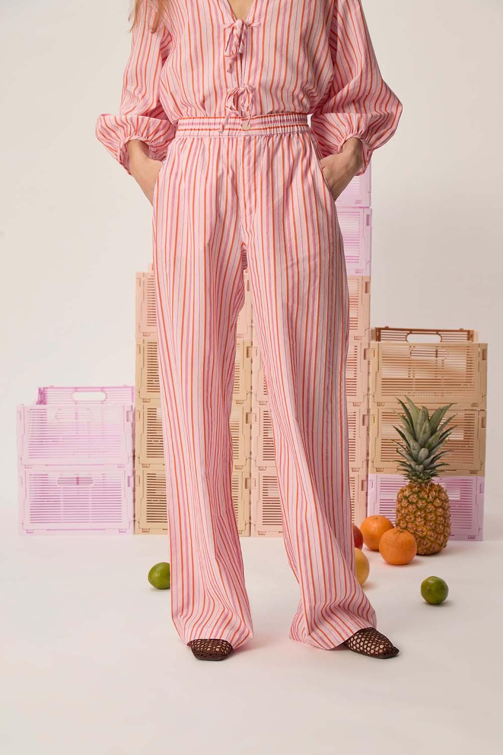 Des Petit Hauts Pantalon Rosace Tropic