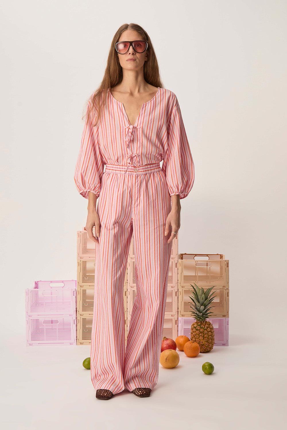 Des Petit Hauts Pantalon Rosace Tropic