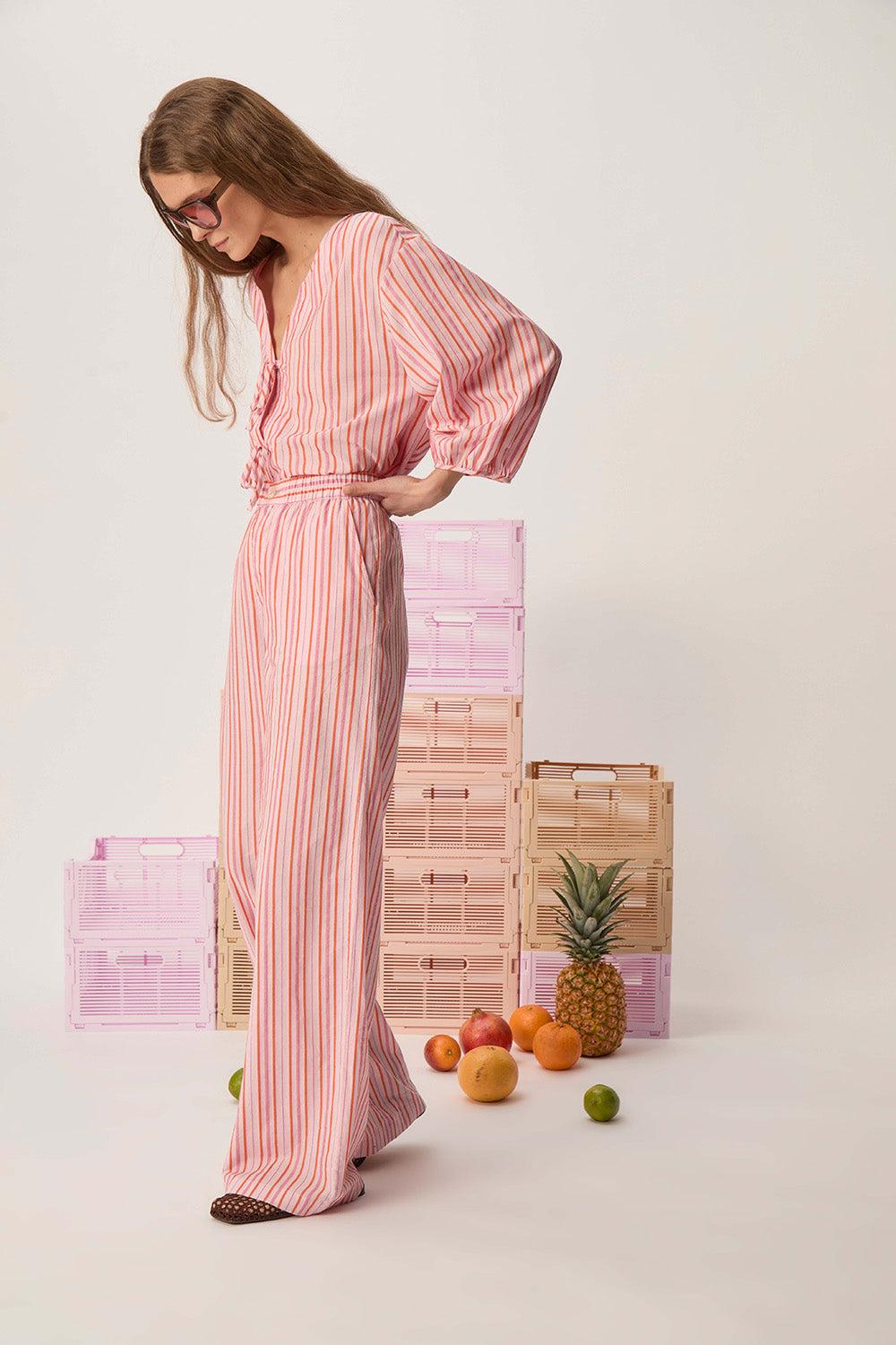 des petit hauts Pantalon Rosace Tropic