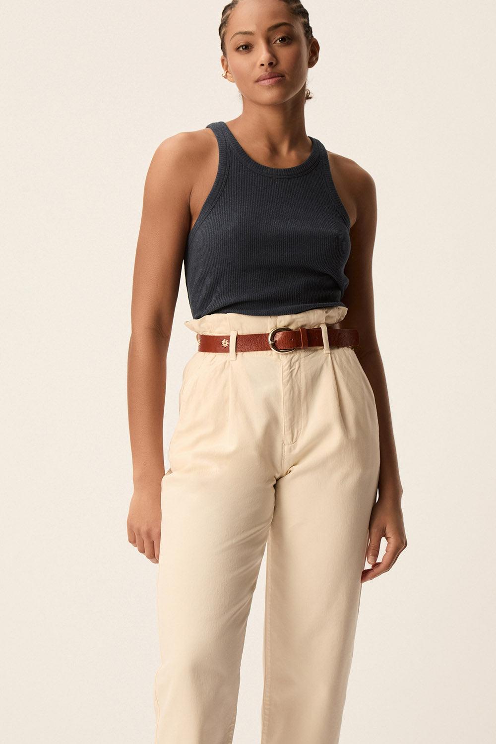 Des Petit Hauts Pantalon Santino Creme