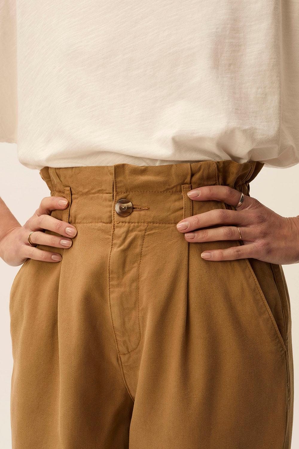 Des Petit Hauts Pantalon Santino Tabac