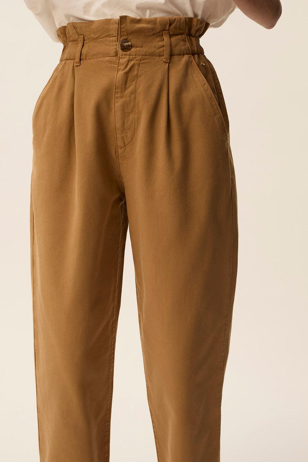Des Petit Hauts Pantalon Santino Tabac