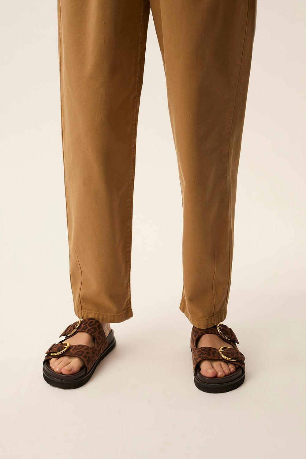 Des Petit Hauts Pantalon Santino Tabac