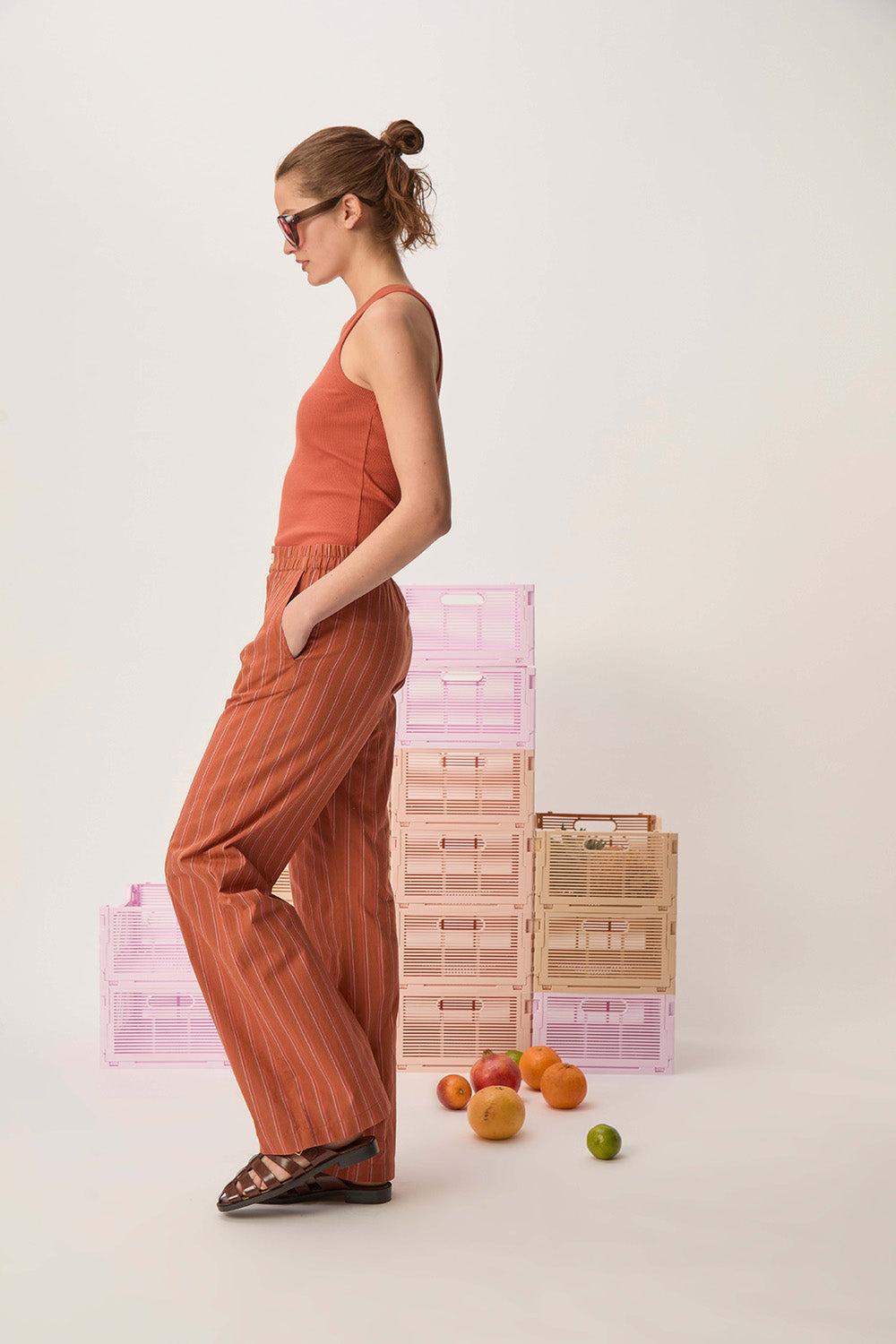 Des Petit Hauts Pantalon Sebastien Palmiers