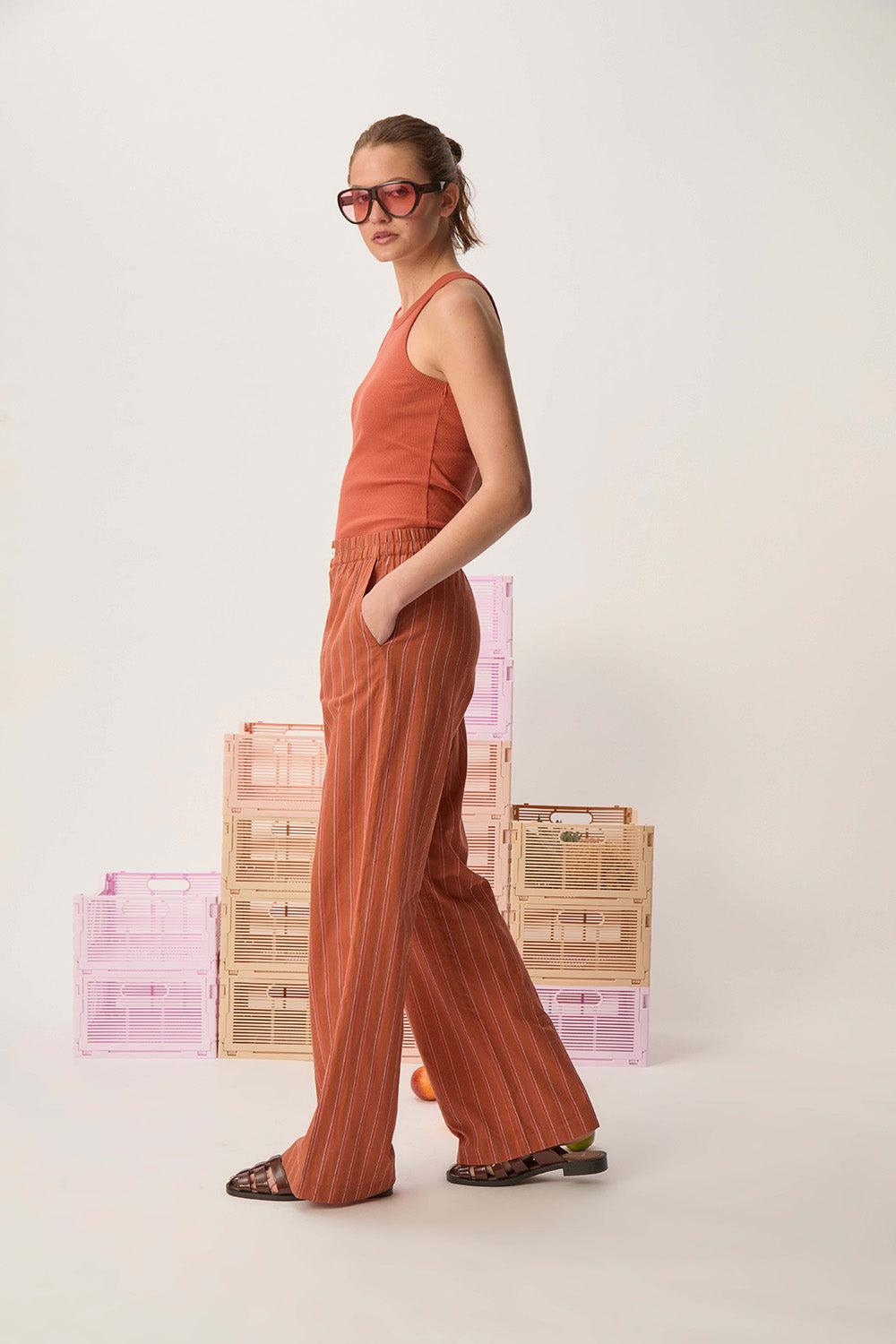 des petit hauts Pantalon Sebastien Palmiers