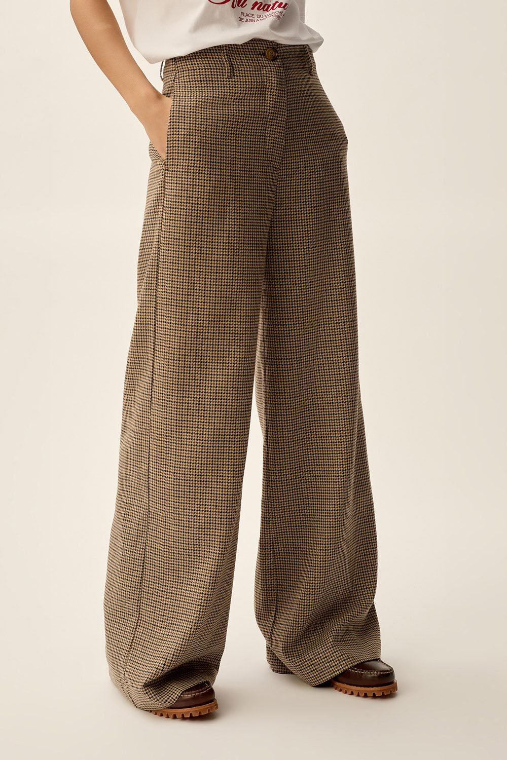 Des Petit Hauts Pantalon Simmel Caramelo