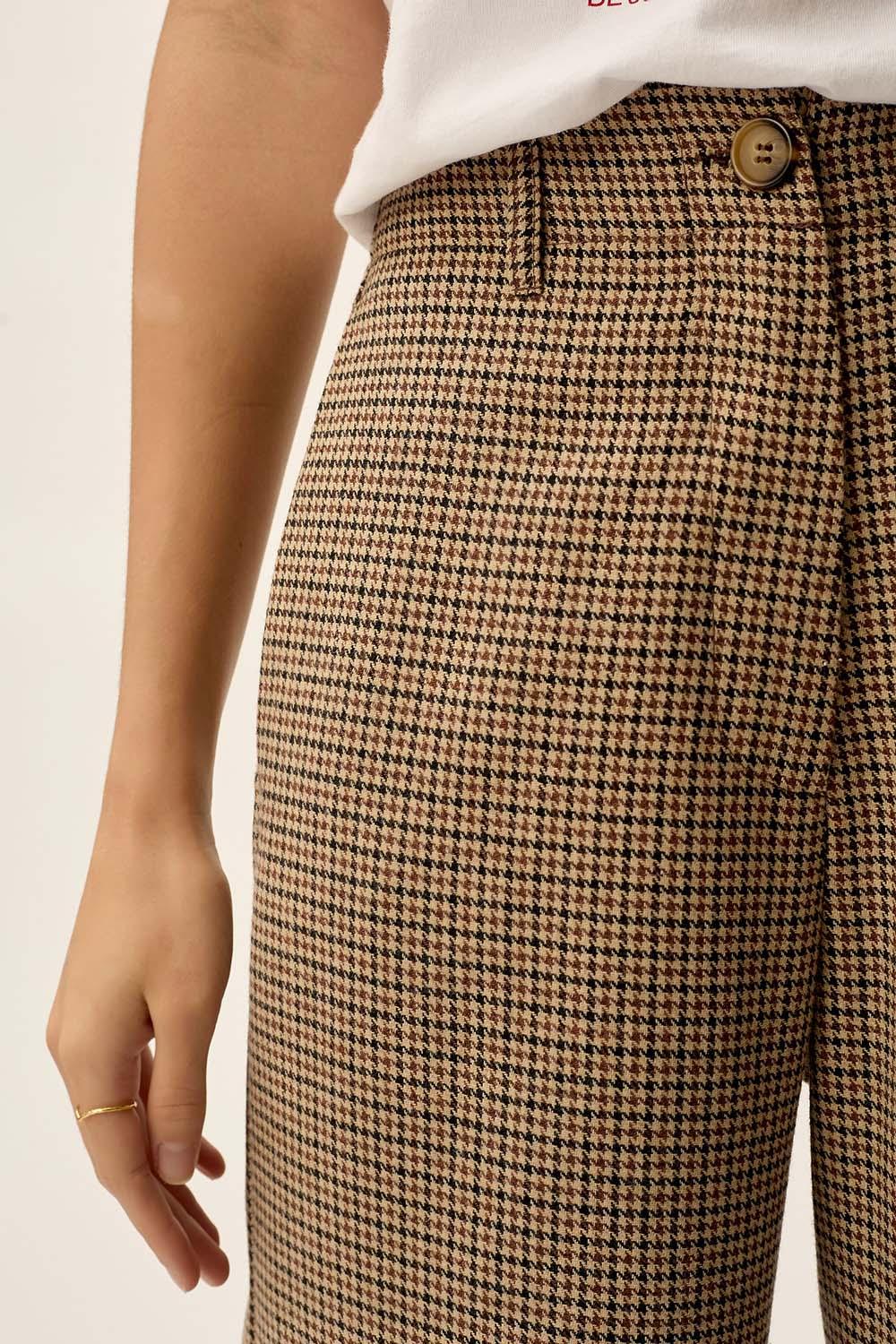 Des Petit Hauts Pantalon Simmel Caramelo