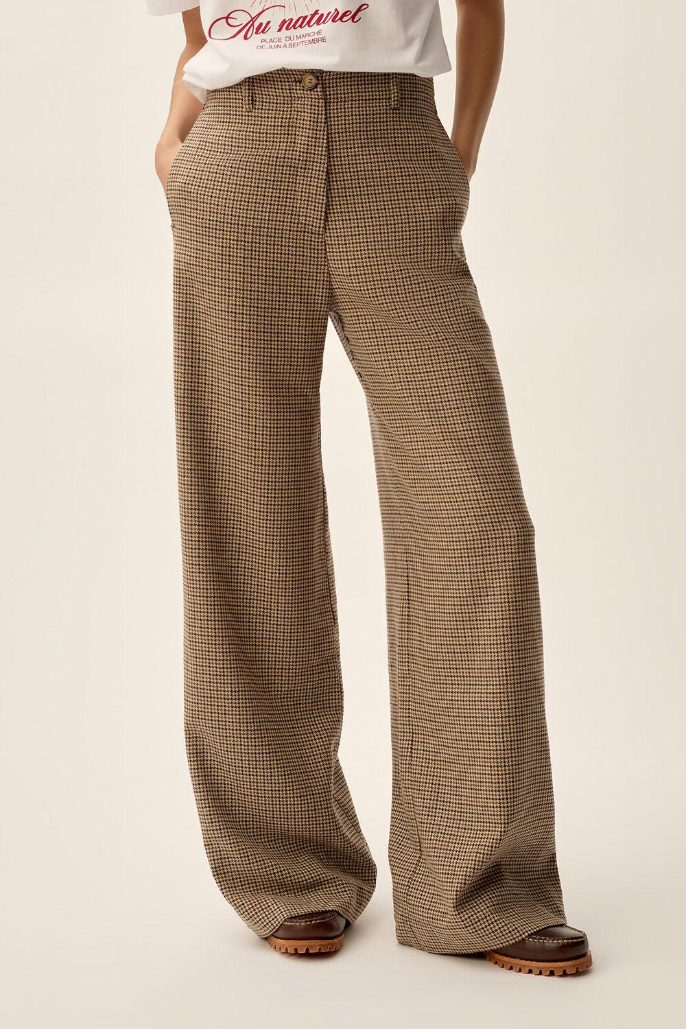 Des Petit Hauts Pantalon Simmel Caramelo