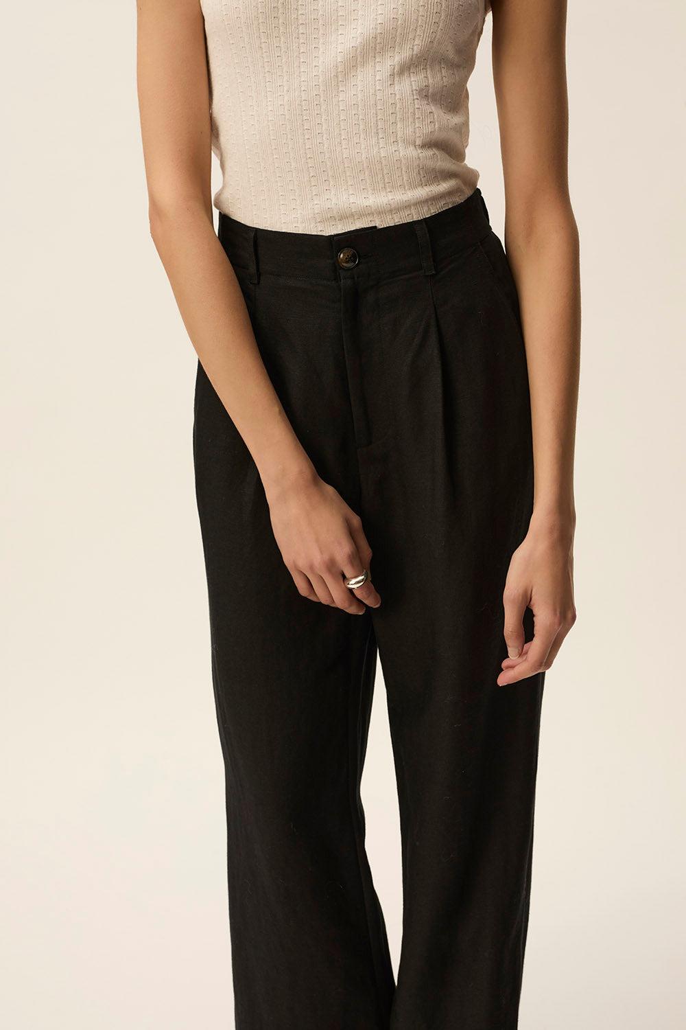 Des Petit Hauts Pantalon Tahiko Noir