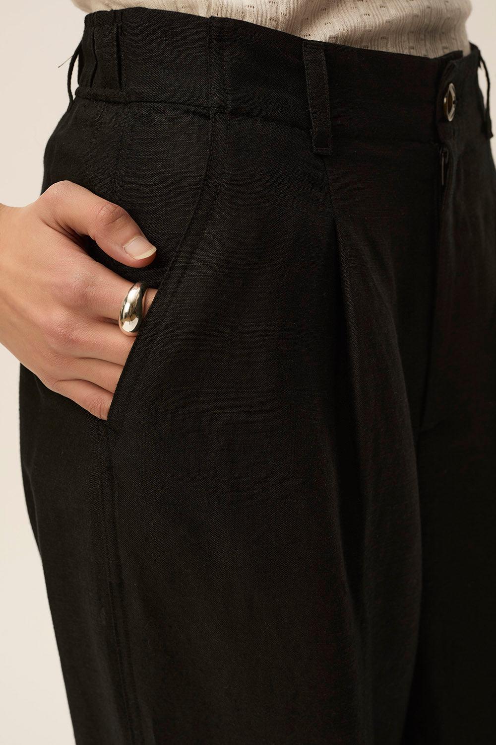 Des Petit Hauts Pantalon Tahiko Noir