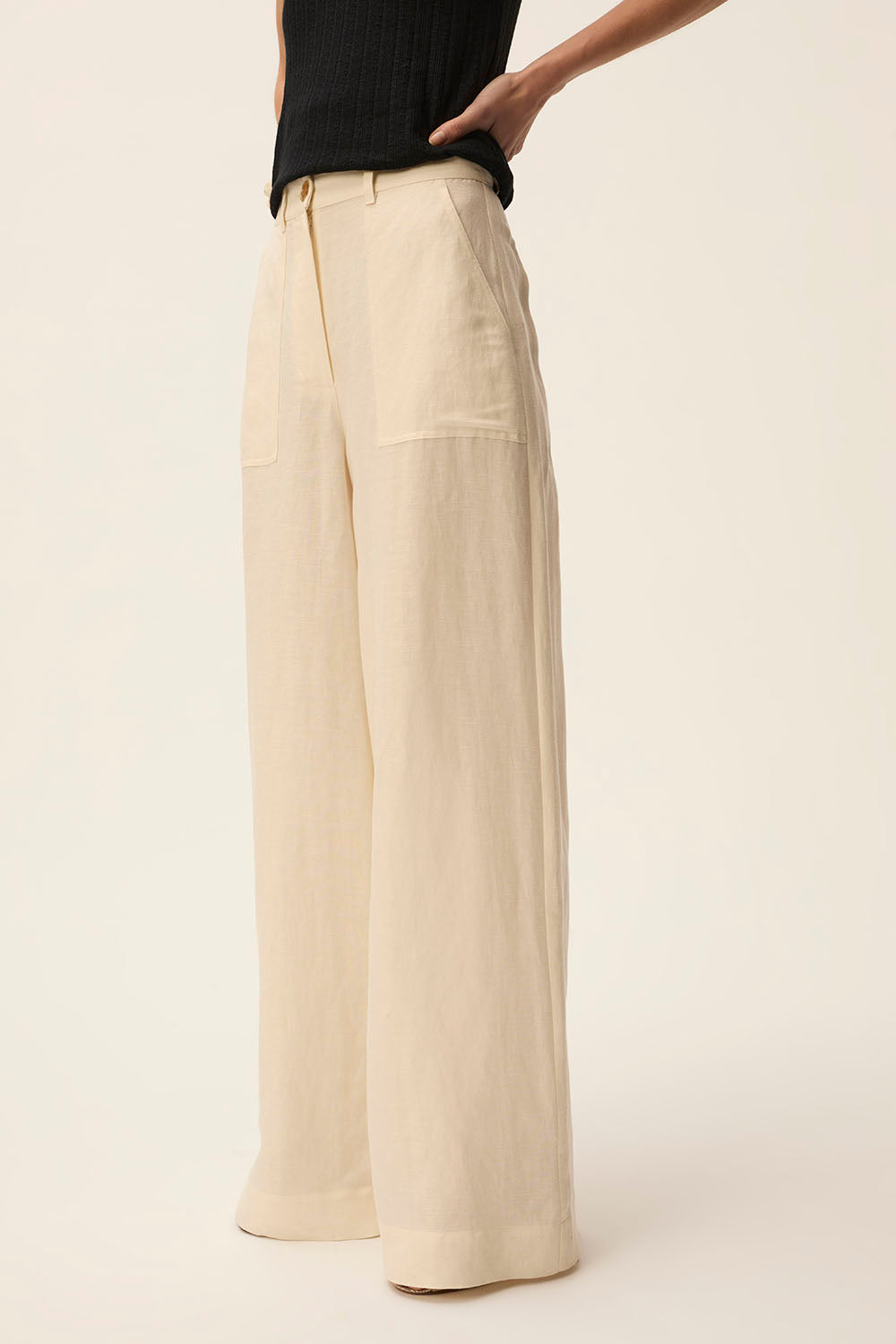 Des Petit Hauts Pantalon Tahoma Creme