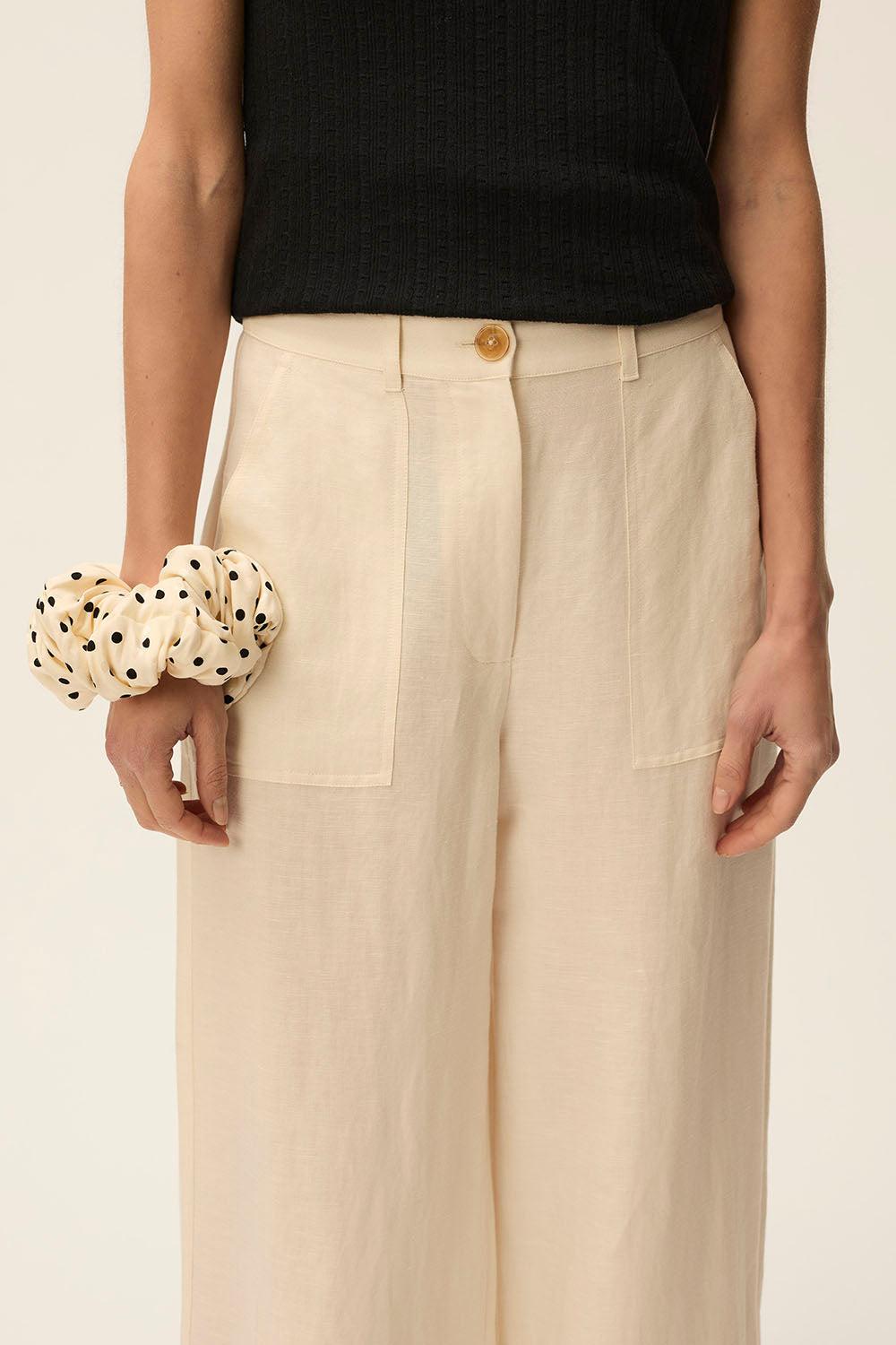 Des Petit Hauts Pantalon Tahoma Creme