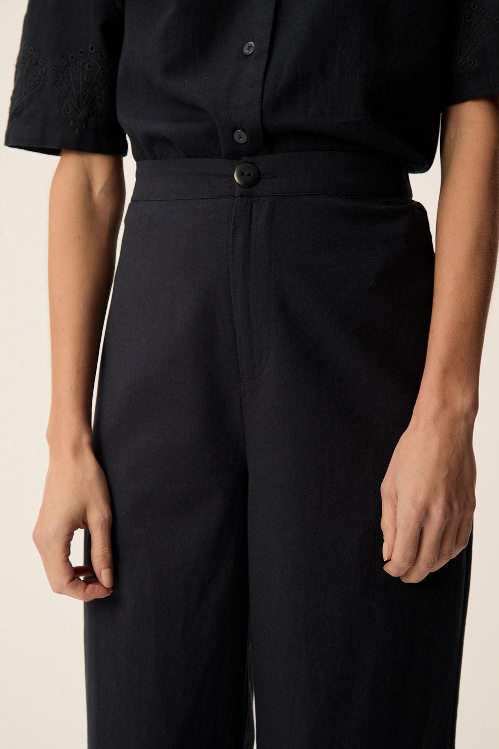 Des Petit Hauts Pantalon Tamara Marine