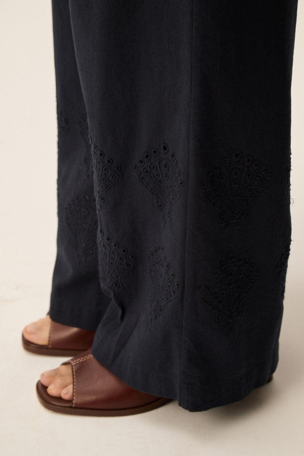 Des Petit Hauts Pantalon Tamara Marine