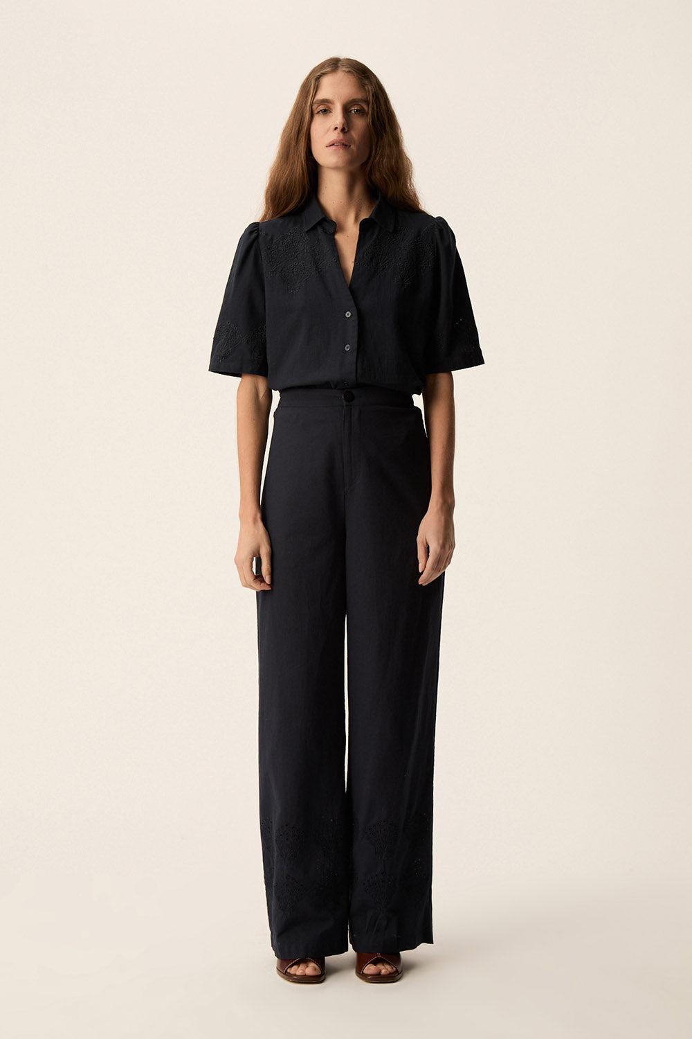 des petit hauts Pantalon Tamara Marine