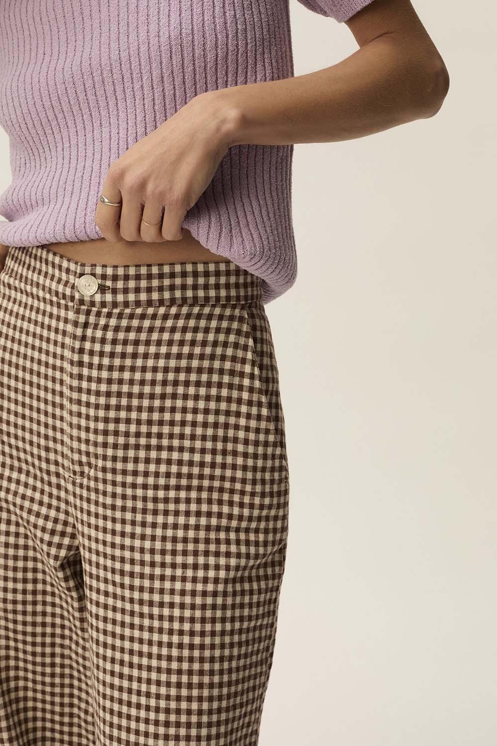 Des Petit Hauts Pantalon Ugueta Vichy