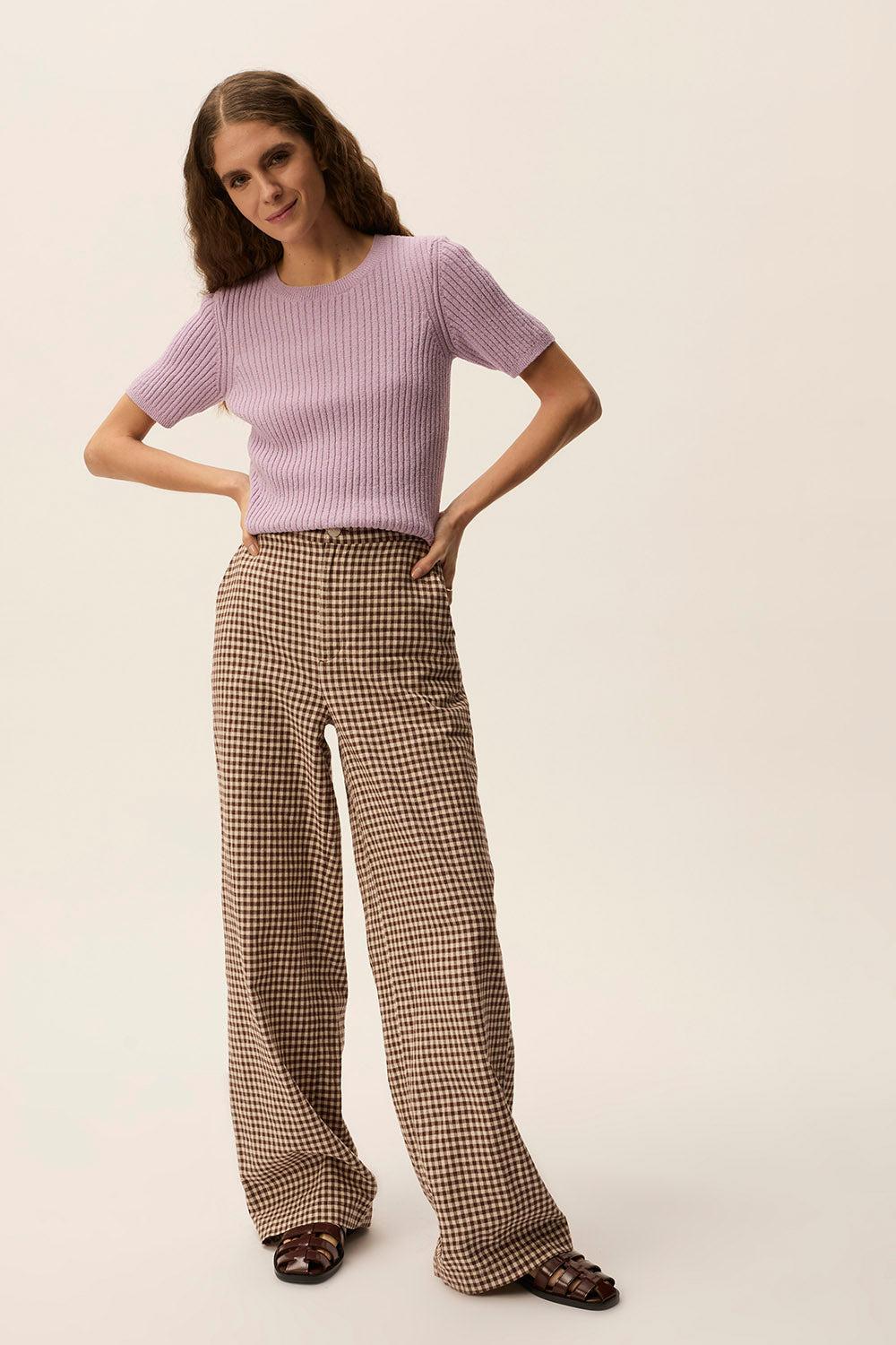 Des Petit Hauts Pantalon Ugueta Vichy