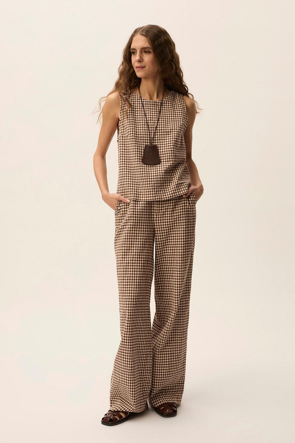 des petit hauts Pantalon Ugueta Vichy