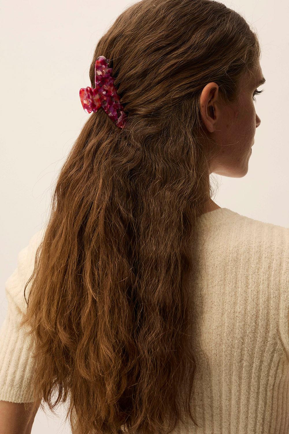 des petit hauts Pinces à cheveux Odette Cerise