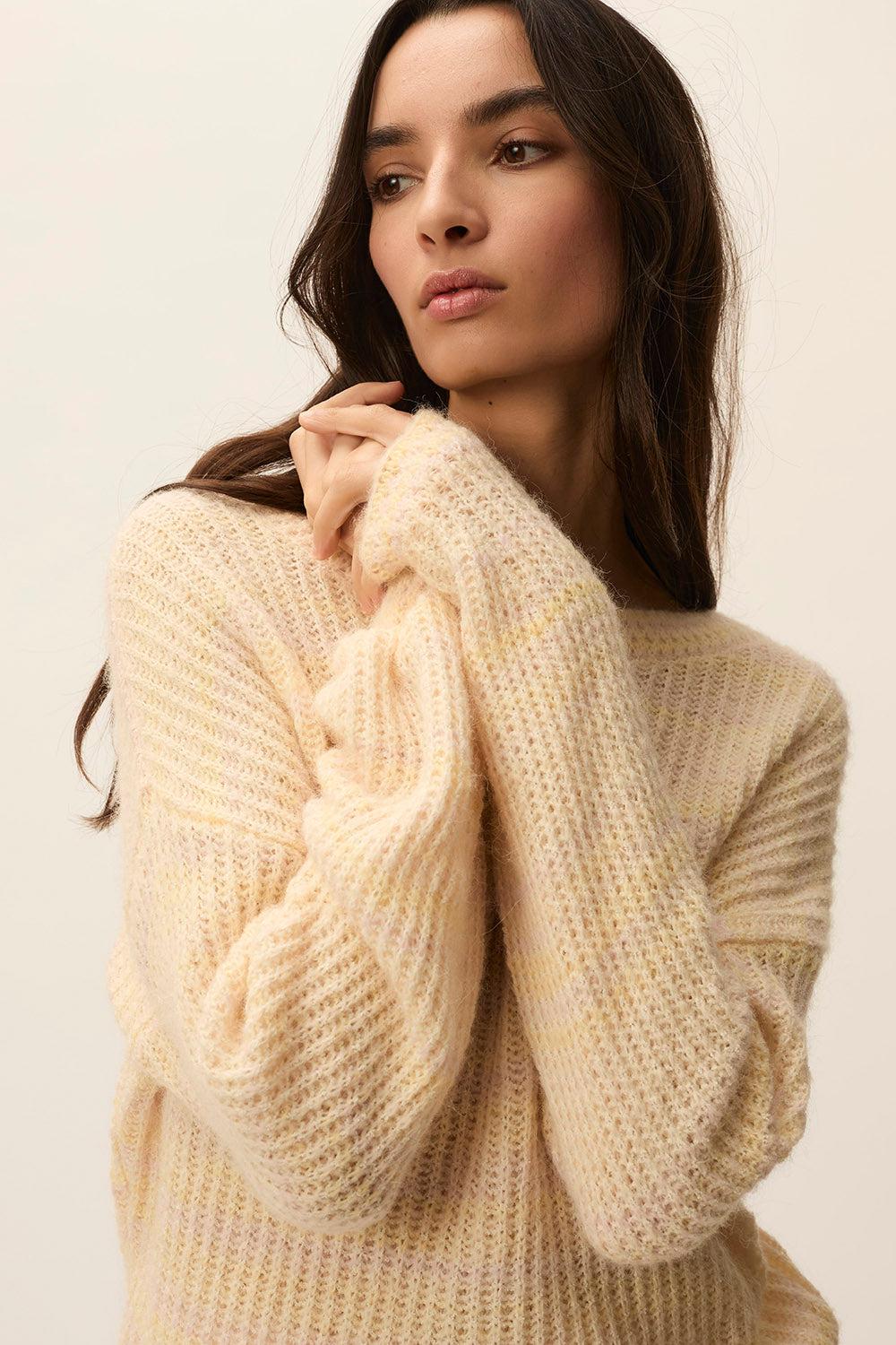Des Petit Hauts Pull Atomy Multico Slow