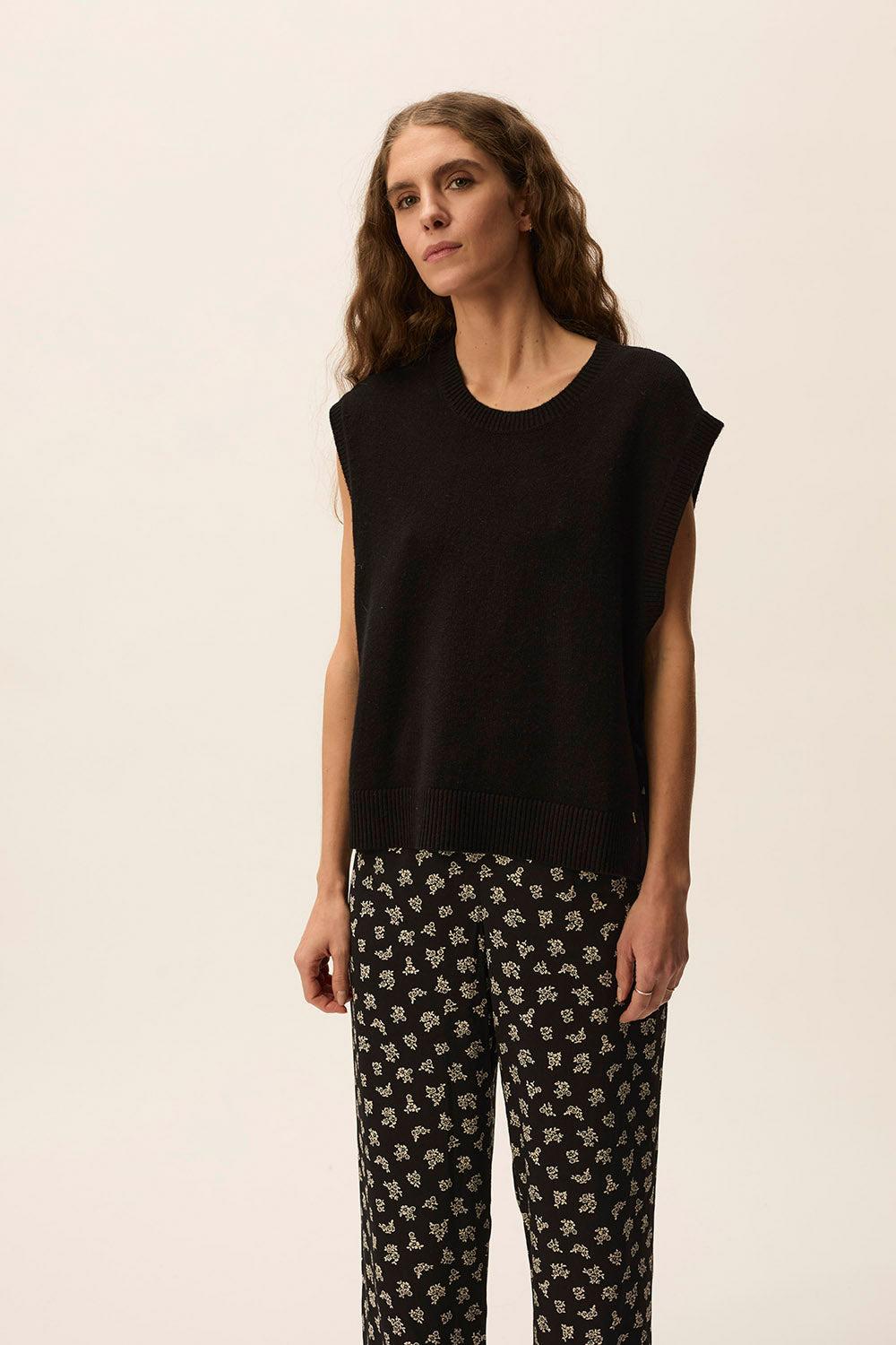 Des Petit Hauts Pull Autis Noir