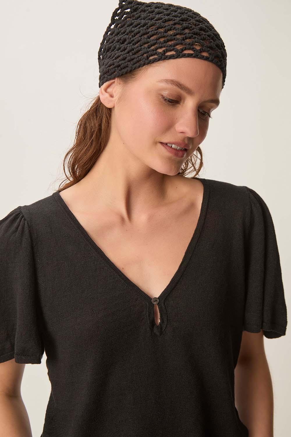 Des Petit Hauts Pull Brook Noir