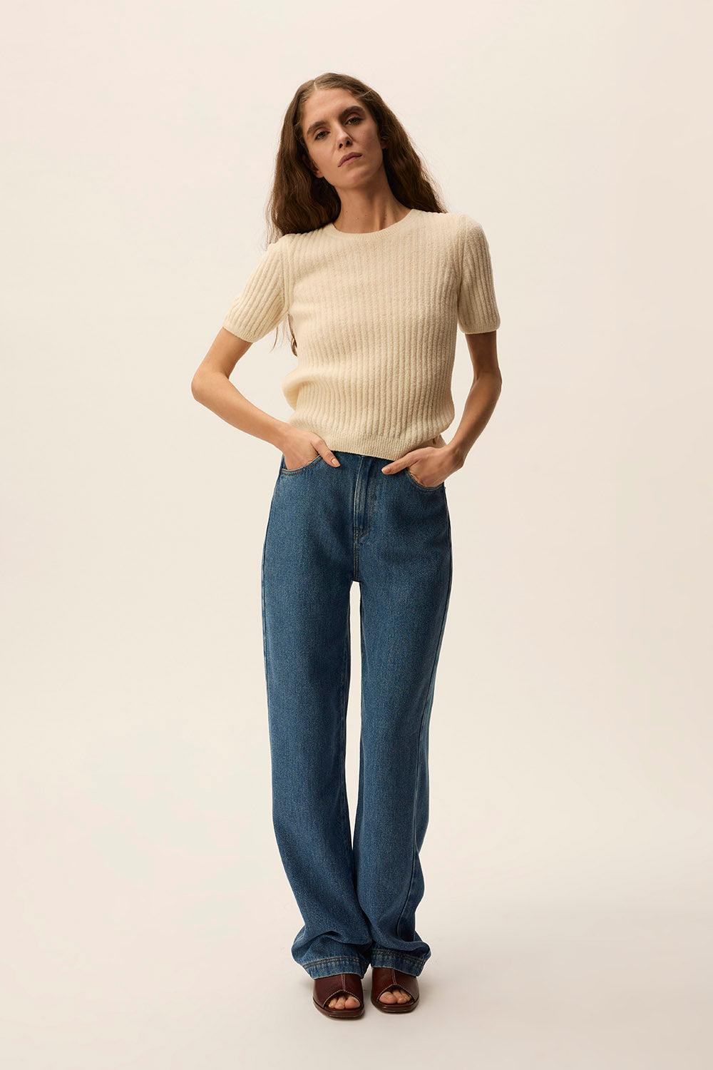 des petit hauts Pull Buket Creme