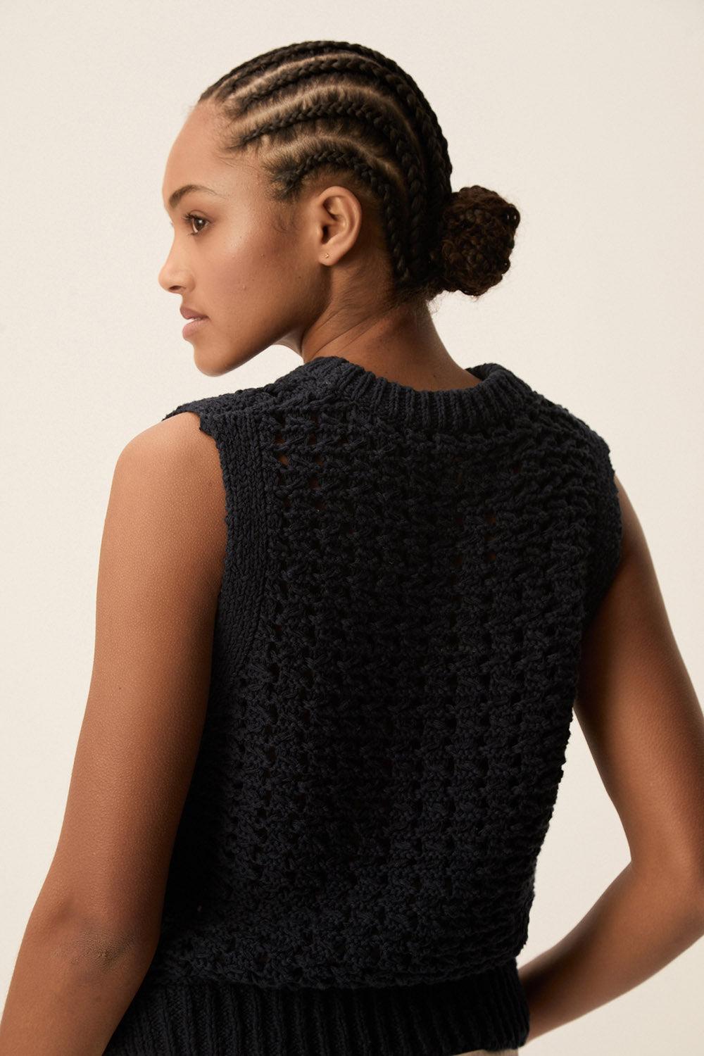 Des Petit Hauts Pull Byrone Marine
