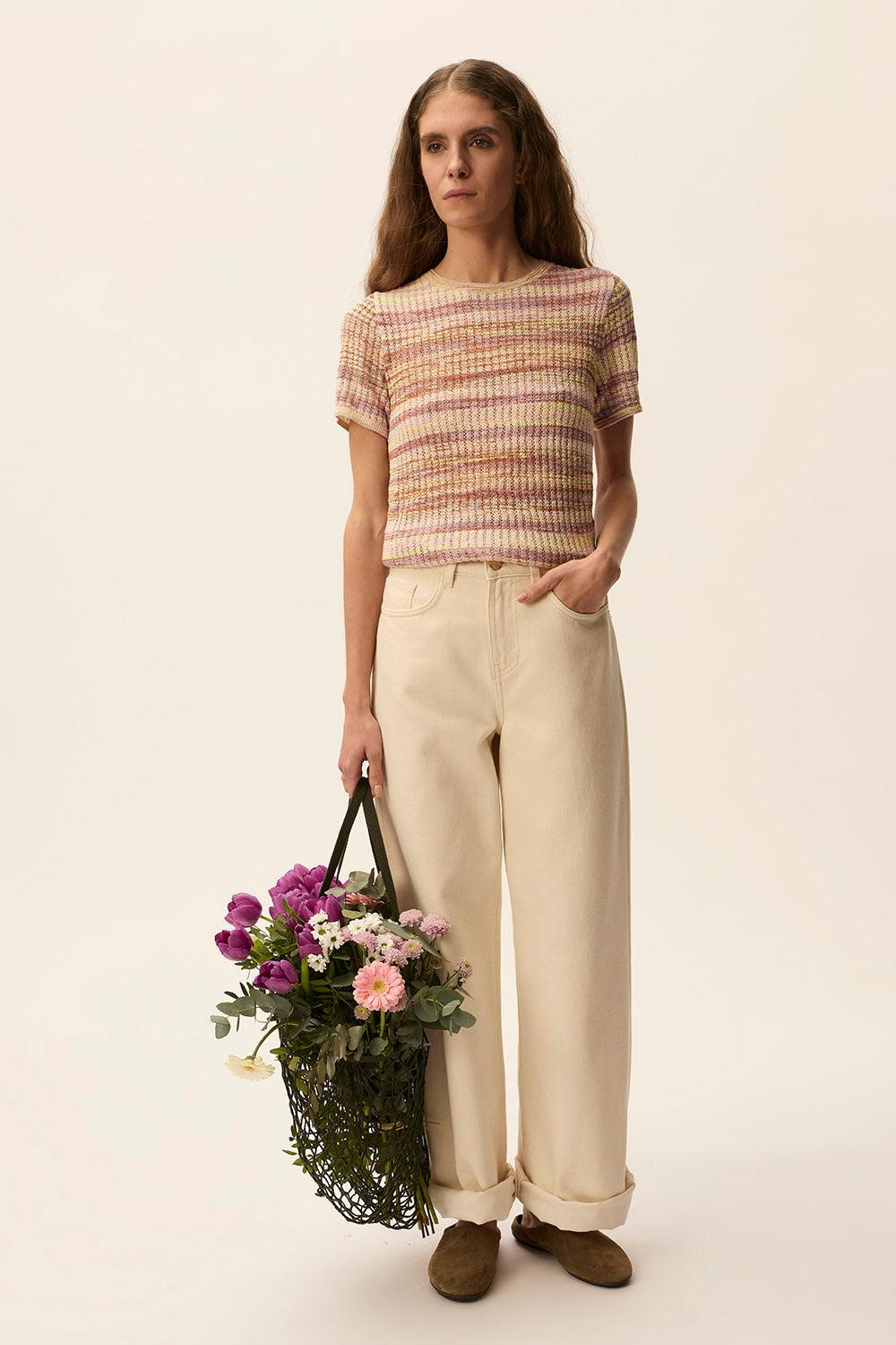 Des Petit Hauts Pull Cuba Multico Slow