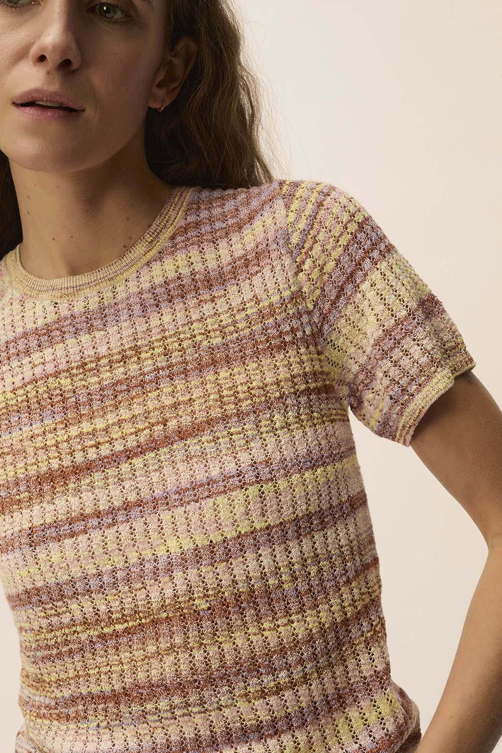 Des Petit Hauts Pull Cuba Multico Slow