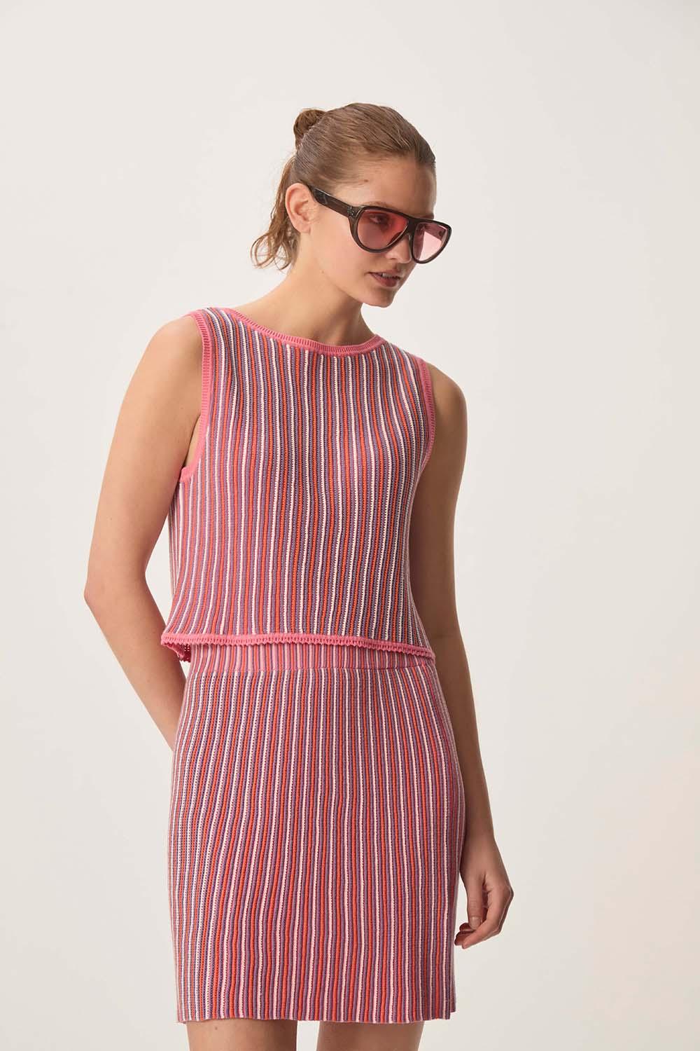 des petit hauts Pull Dustin Multico Vibrations