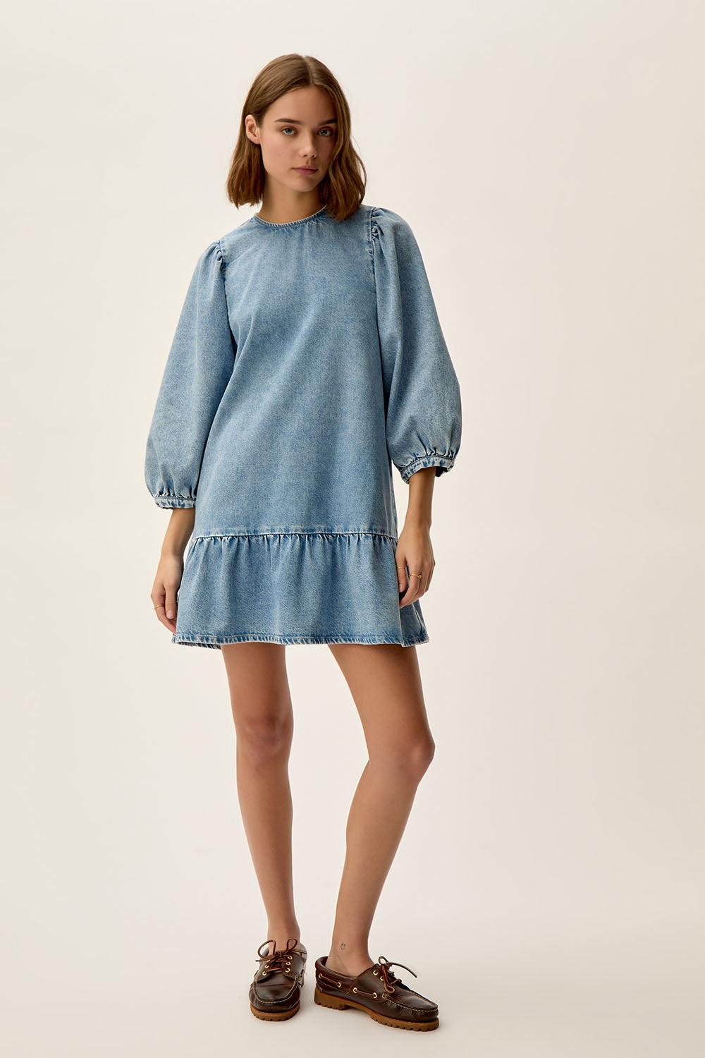 Des Petit Hauts Robe Lazy Bleach
