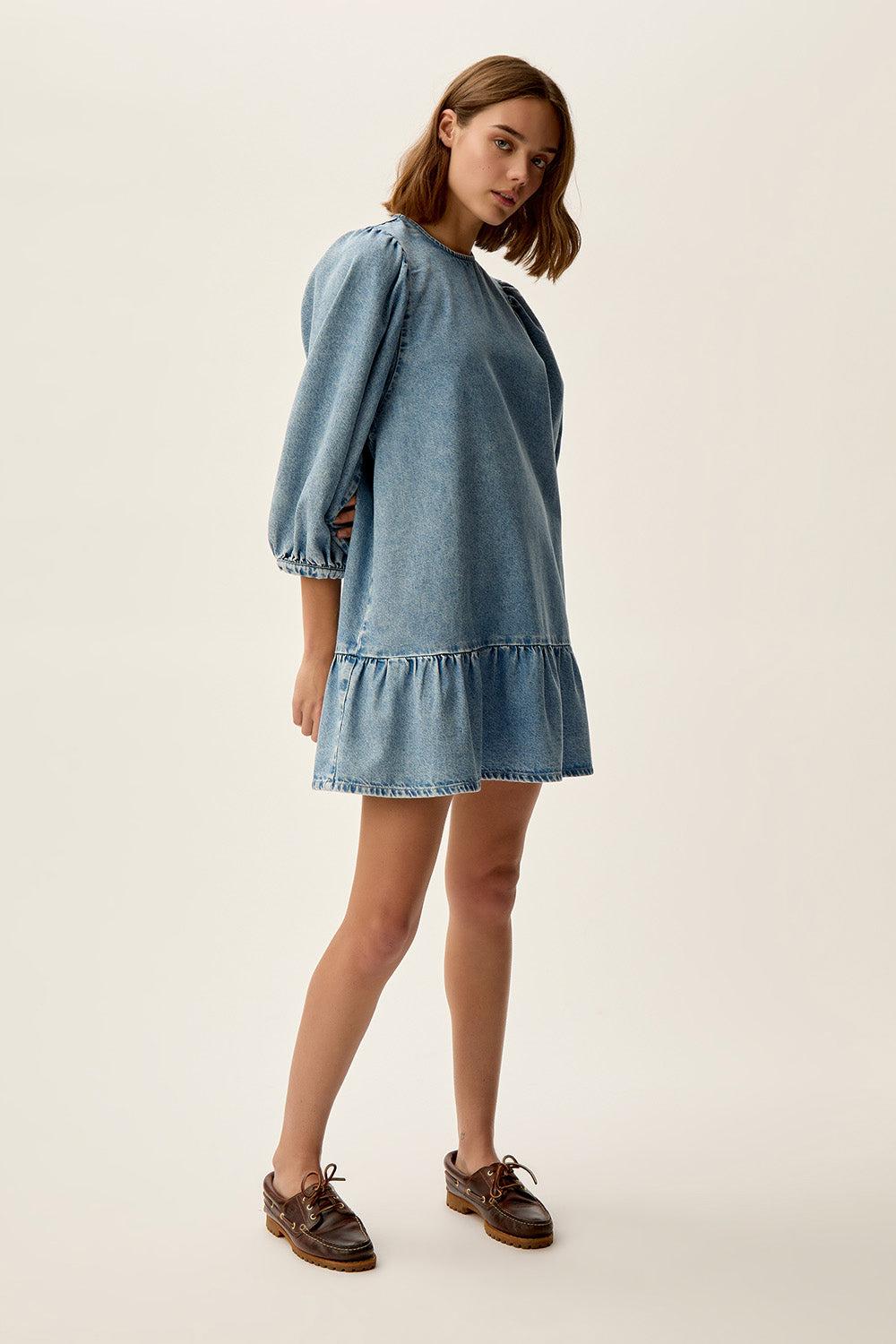 Des Petit Hauts Robe Lazy Bleach