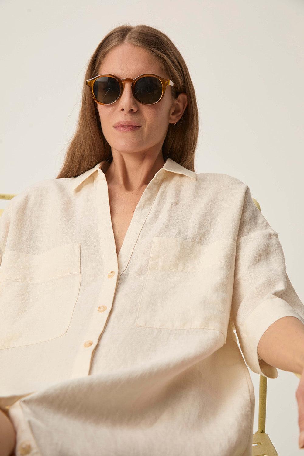 Des Petit Hauts Robe Robby Ecru