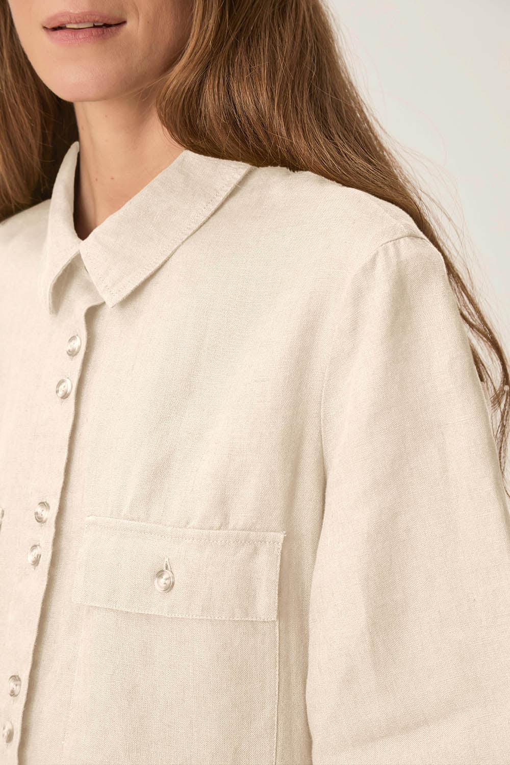 Des Petit Hauts Robe Robinson Ecru