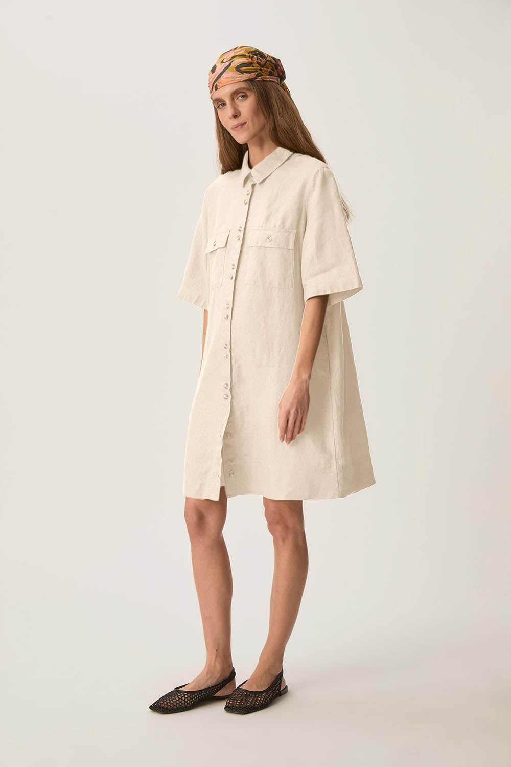 des petit hauts Robe Robinson Ecru