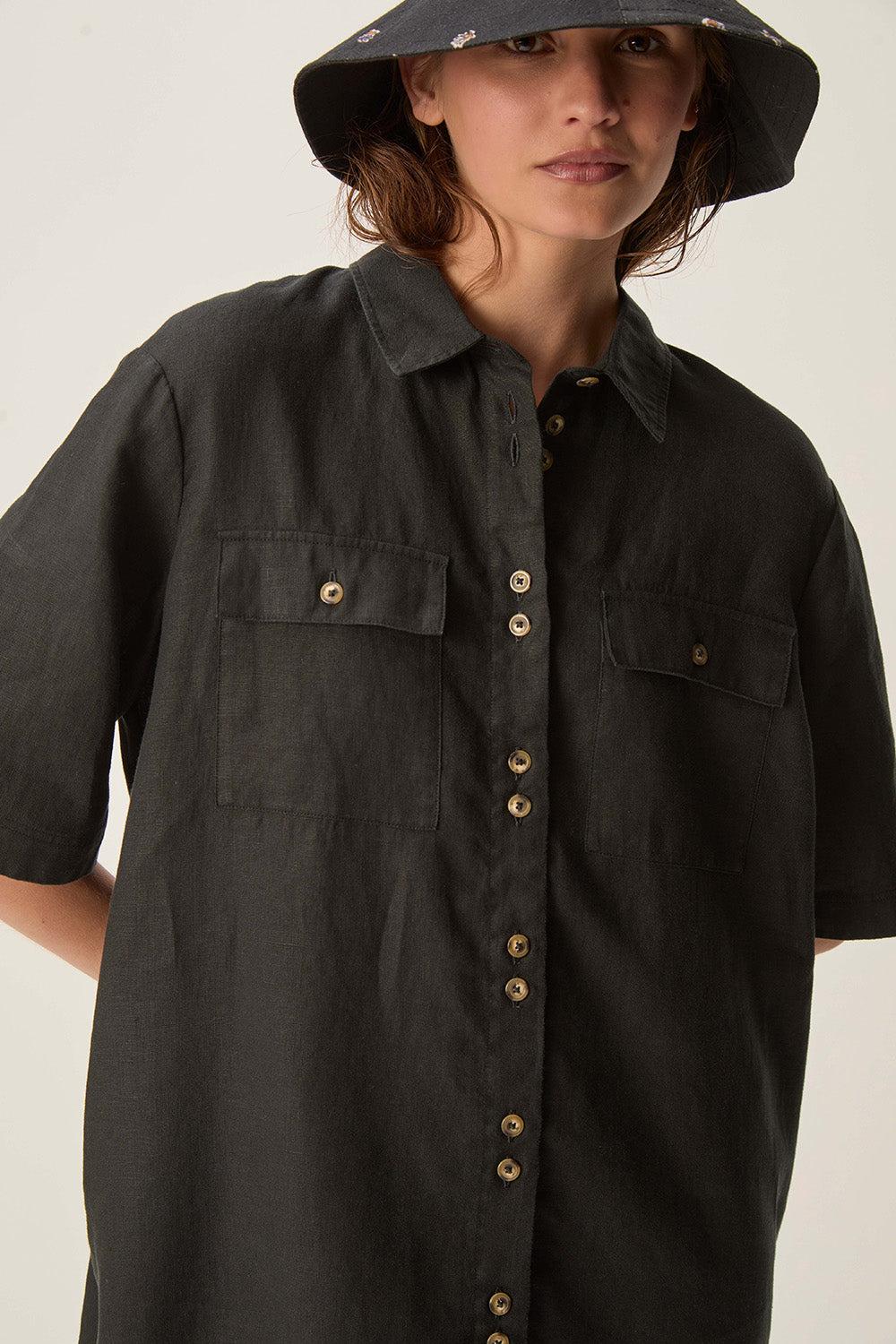 Des Petit Hauts Robe Robinson Noir