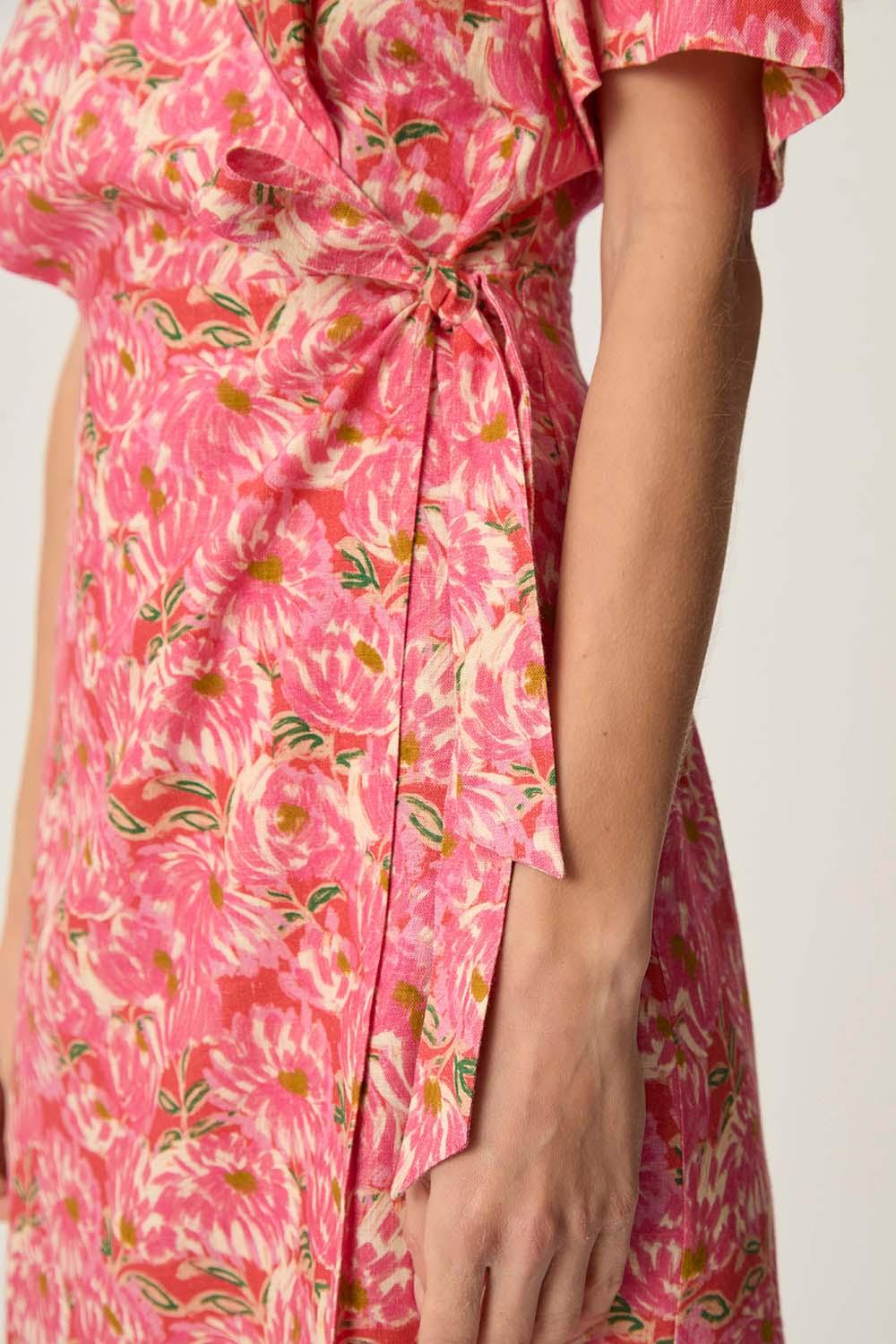 Des Petit Hauts Robe Sibille Azalee