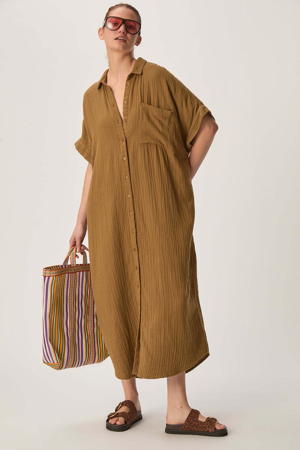 des petit hauts Robe Sophane Olive