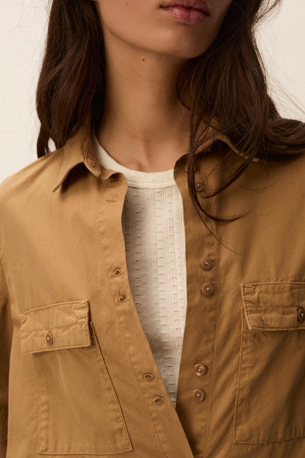 Des Petit Hauts Robe Thotho Tabac