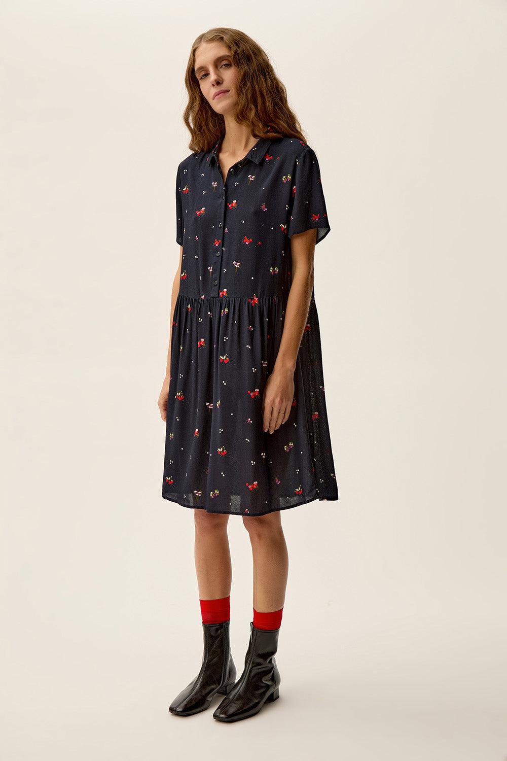 des petit hauts Robe Verinette Pomodoro