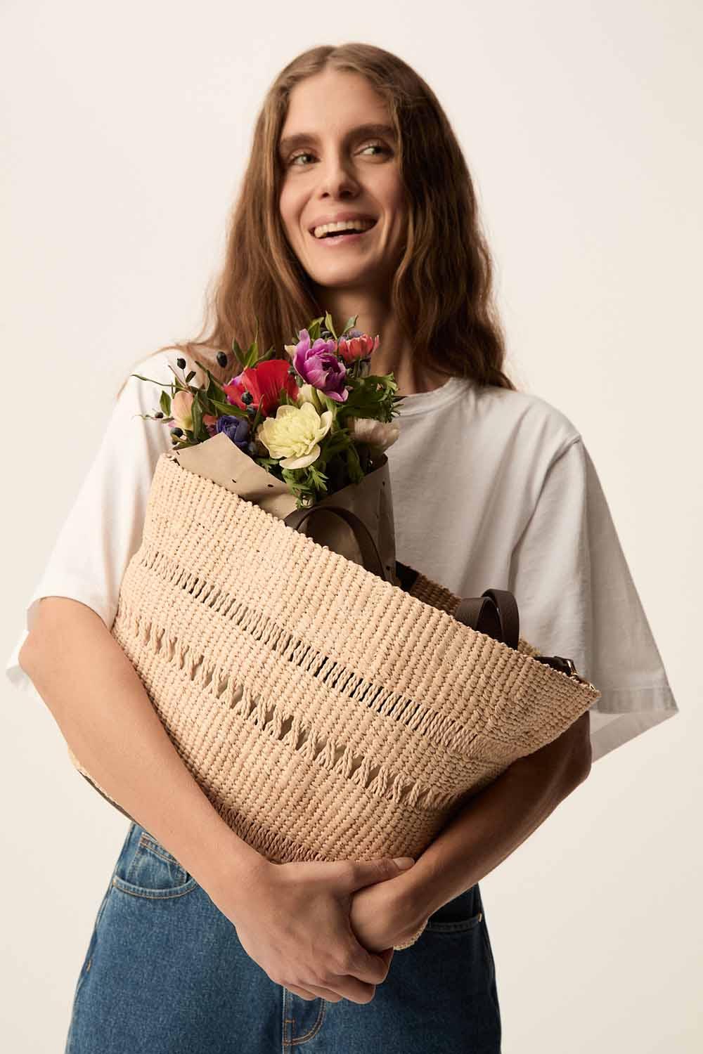 des petit hauts Sac Omia Naturel