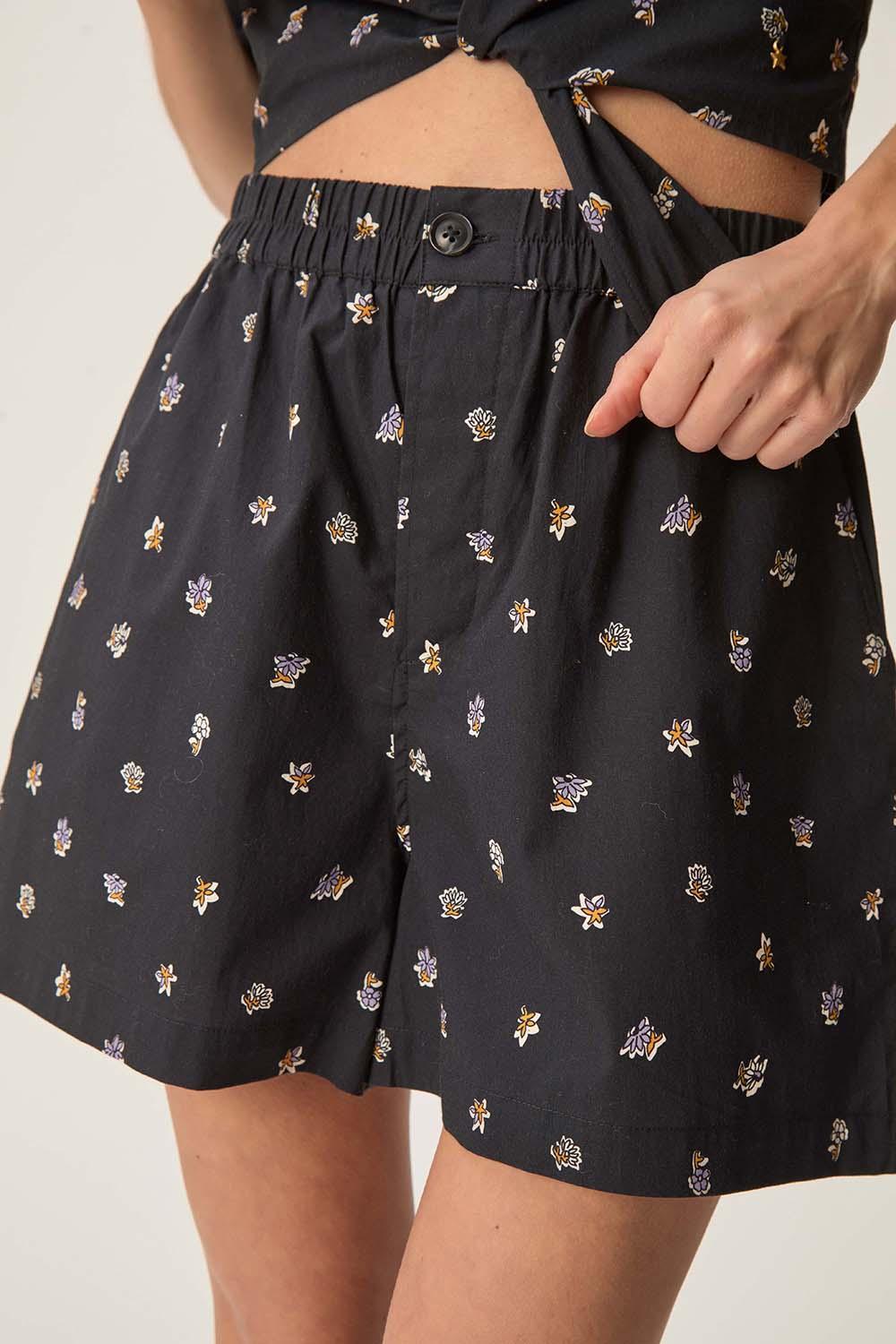 Des Petit Hauts Short Sileon Poppy