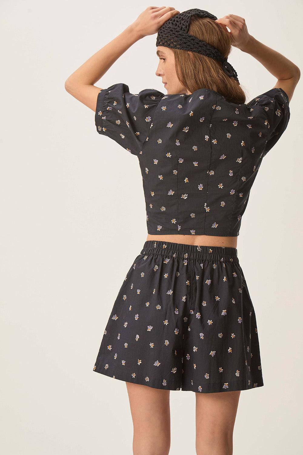 Des Petit Hauts Short Sileon Poppy