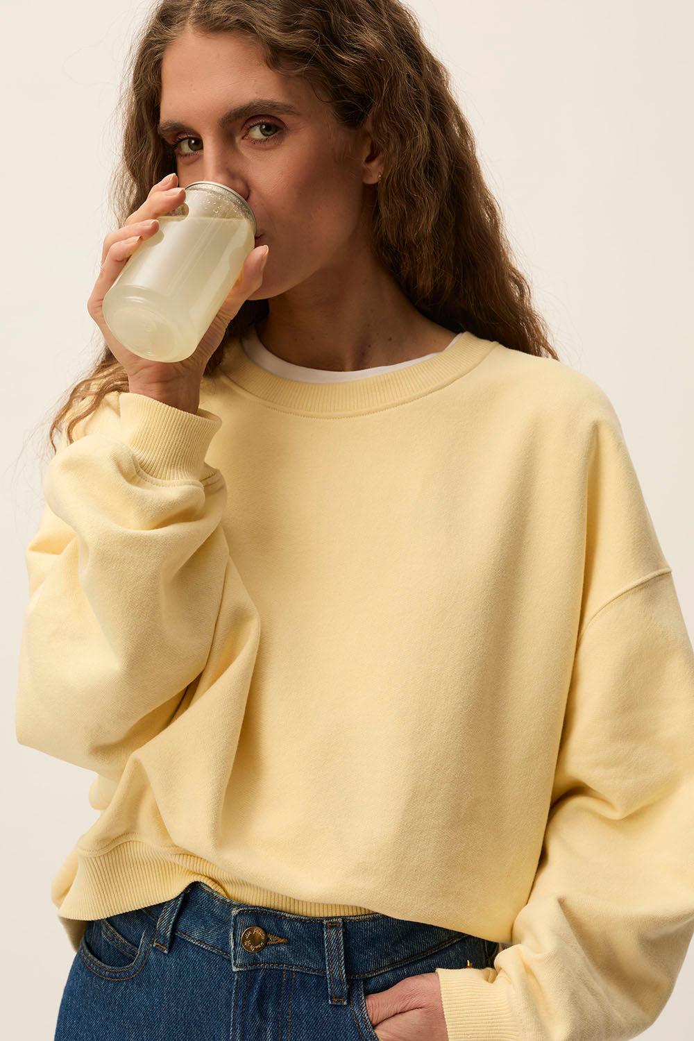 Des Petit Hauts Sweat Yassa1 Beurre