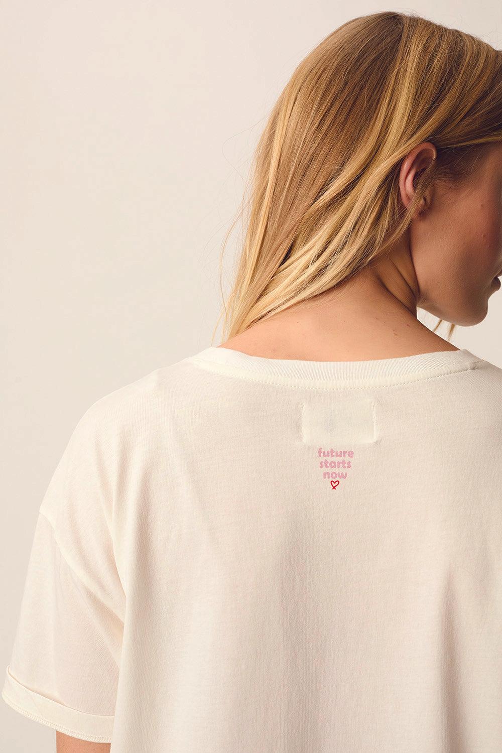 Des Petit Hauts Tee-shirt Cape Code Ecru